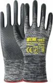 CMC ELDİVEN DESENLİ NİTRİL 1/2 SİYAH GRİ CMC1729*12x - 1