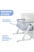 Chicco Next2me Pop-up Anne Yanı Beşik- Grey Mist thumbnail 1