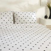 Sarah Anderson Amour Çift Kişilik Nevresim Takımı Siyah thumbnail 4