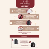 Karaca Hatır Plus 5 in 1 Konuşan Közde ve Sütlü Türk Kahvesi ve Filtre Kahve Makinesi Black Chrome thumbnail 10