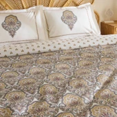 Karaca Home Cherly %100 Pamuk Tek Kişilik Pike Takımı Hardal thumbnail 6