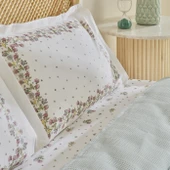 Karaca Home Roshell %100 Pamuk Tek Kişilik Pike Takımı Adaçayı thumbnail 7