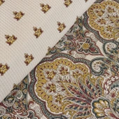 Karaca Home Cherly %100 Pamuk Çift Kişilik Pike Takımı Hardal thumbnail 4