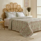 Karaca Home Empres %100 Pamuk Tek Kişilik Pike Takımı Adaçayı thumbnail 9