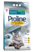 Proline Aktif Karbonlu Topaklaşan İnce Bentonit Kedi Kumu 20 Lt - 1