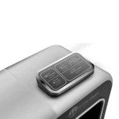 Karaca Hatır Plus 5 in 1 Konuşan Közde ve Sütlü Türk Kahvesi ve Filtre Kahve Makinesi Cool Gray thumbnail 3