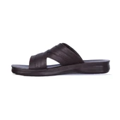 Ayakcenter 158-1 Soylu Kahve Günlük Yazlık Erkek Terlik thumbnail 2