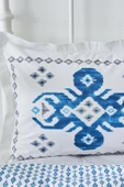 Karaca Home Neos Mavi %100 Pamuk Çift Kişilik Nevresim Takımı - 8