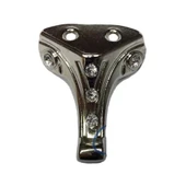 Moda Taşlı Ahşap, Mdf, Sunta Sandık Ayağı, Kutu Ayak 3,5 Cm - Nikel - 1