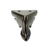 Kelebek Ahşap, Mdf, Sunta Sandık Ayağı, Kutu Ayak 2,5 Cm - Nikel - 1