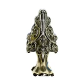 Lükens Sandık Ayağı, Kutu Ayak 4 Cm - Nikel, 50 Adet - 1