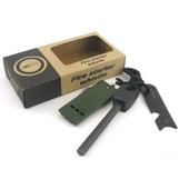 Survive Magnezyum Çubuğu Ateş Başlatıcı Çakmak Taşı - 1