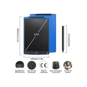 12 Inc Writing Lcd Grafik Dijital Kalemli Çizim Tableti Yazı Tahta Not Yazma Eğitim Tableti - 3