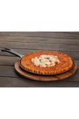 Lava Döküm Yuvarlak Pizza Krep Pankek Tavası Döküm Demir Yekpare Saplı Çap(Ø)20cm. - 6