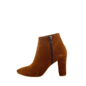 Hobby 261982 Hakiki Süet Kadın Topuklu Bot thumbnail 4