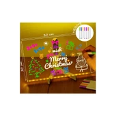 12 Inc Led Işıklı Çizim Tahtası Ayarlanabilir Stant Ve Kalemleri İle - 1