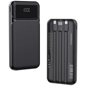 PowerBoost NIGHT 125B 10000mAh 22.5W Dahili Kablolu LCD Siyah Taşınabilir Şarj Cihazı Powerbank - 5