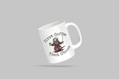 CBT First Coffe Then Choas Baskılı Kupa - 1