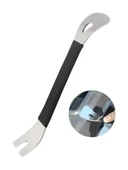 Paslanmaz Çelik Trim Sökme Çift Uçlu Kapı Paneli Klips Sökücü Aparat Levye - 3