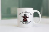 CBT First Coffe Then Choas Baskılı Kupa - 2