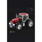 D42 Kırmızı Traktör Tasarım Usb/fm Radyo Bluetooth Hoparlör Speaker - 3