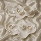 Beton Söz Nişan Tepsisi Set - 3