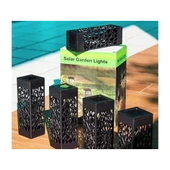 Dekoratif Solar Güneş Enerjili Bahçe Aydınlatması Yürüyüş Yolu Seti ( 8 Adet ) - 4