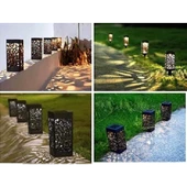Dekoratif Solar Güneş Enerjili Bahçe Aydınlatması Yürüyüş Yolu Seti ( 8 Adet ) - 2