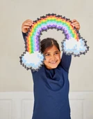 PLUS-PLUS PUZZLE BY NUMBER RAINBOW 500PCS thumbnail 2