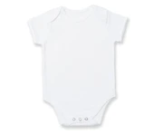 Sema Baby Prematüre Yarım Kol Penye Çıtçıtlı Badi - Beyaz thumbnail 1