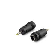 Notebook Adaptör Ucu Çevirici 5.5*2.5 (M) To 2.3*0.7 (F) 10Lu Paket Siyah HDX1338 - 1