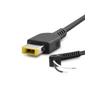 Notebook Adaptör Kablosu Usb Pın Yoga Lenovo 120W-150W Siyah HDX5562 - 1