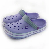 Crocs Crocband Lila Gri Kadın Terlik thumbnail 3