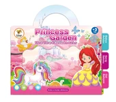 LİNO TEKRAR TEKRAR KULLANILABİLEN STICKER PRINCESS GARDEN thumbnail 1
