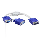 Vga To 2 * Vga F Y Kablo 30Cm Beyaz HDX7753 - 1