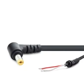 Notebook Adaptör Kablosu 5.5*1.7 L Tip Acer 30W-90W 1.2M Siyah HDX5511 - 1