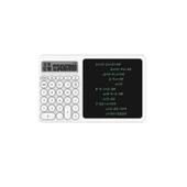 Çok Amaçlı Digital Hesap Makinesi Lcd Ekran Yazma Tableti Ofis Okul İçin Silinebilir El Yazısı Not Defteri - 1