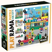 HEADU PLAYRAMA PUZZLE THE CITY (3-6 YAŞ) thumbnail 1
