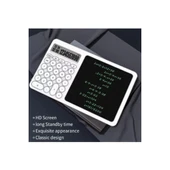 Çok Amaçlı Digital Hesap Makinesi Lcd Ekran Yazma Tableti Ofis Okul İçin Silinebilir El Yazısı Not Defteri - 4