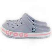 Crocs Bayaband Gri Pembe Kadın Terlik - 1
