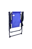 Exent 140 kg kapasiteli Katlanır Kamp Sandalyesi ve 2-6 yaş Lüx Çocuk Piknik Sandalyesi-MAVİ - 7