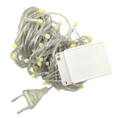 10 M 100 Led Damla Uçlu Led Işık Beyaz Işık Şeffaf Kablo - 1