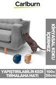 Özel Üretim Mobilya Koltuk Dayanıklı Hızlı Kuruma Yapıştırılabilir Kedi Tırmalama Matı 100x30cm - 1