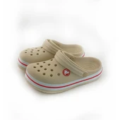 Çocuk Crocs Iconic Comfort Bej Terlik - 3