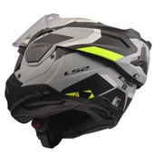 LS2 ADVANT 2 TRIPLE MAT GRİ- SİYAH-NEON SARI KASK - S - 10