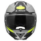 LS2 ADVANT 2 TRIPLE MAT GRİ- SİYAH-NEON SARI KASK - S - 2