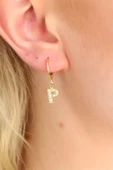 P Harf Bayan Küpe thumbnail 2
