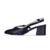 Ayakcenter By11 Ayışığı Siyah Cilt 6Cm Kadın Topuklu Ayakkabı thumbnail 2