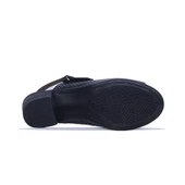 Ayakcenter Fl2 Siyah 5cm Kadın Topuklu Sandalet thumbnail 3