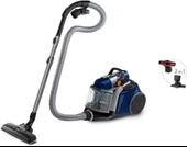 ELECTROLUX Ultraflex EUFC81DB Toz Torbasız Elektrikli Süpürge, 12 M Süpürme Yarıçapı, Kolay Boşaltılabilen Toz Haznesi, Yıkanabilir Hijyen Filtresi,%99 Toz Filtrasyonu thumbnail 1